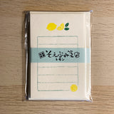 [Furukawashiko] Mini Letter Set -Lemon-
