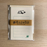 [Furukawashiko] Mini Letter Set -Panda-