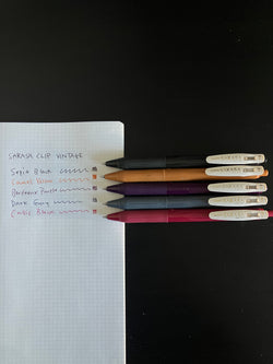 [ZEBRA] SARASA VINTAGE COLOURS 1