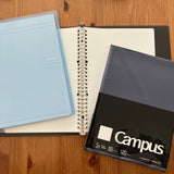 [Kokuyo] 5mm Grid Loose Leaf Paper 120 Sheets
