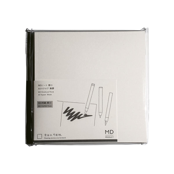 [MD]Notebook A5 Square Thick Blank