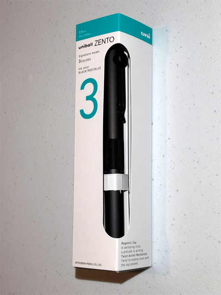NEW [Mitsubishi] uniball ZENTO 3 Colour Signature 0.38mm + 0.5mm