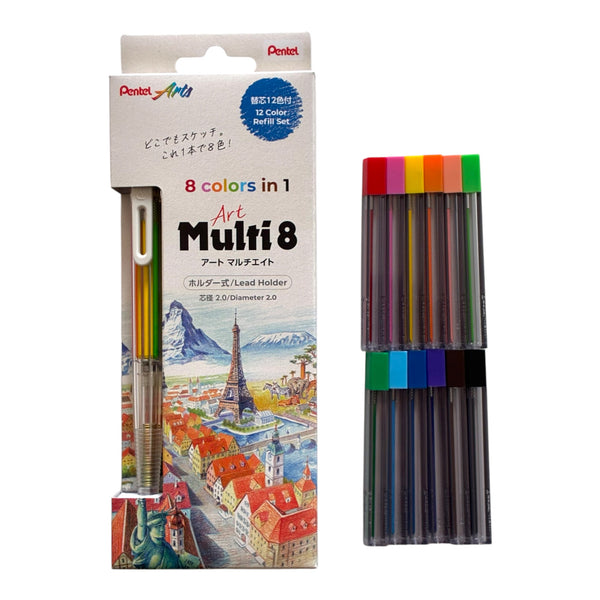 NEW [Pentel] Art Multi 8