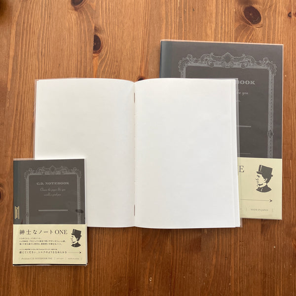 [Apica] Premium C.D. Notebook B5 + A5 + A6 [Blank] Thinner Version
