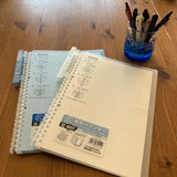 [Kokuyo] Smart Ring Slim Binder B5 26 Rings / 60Sheets  [Light Blue]