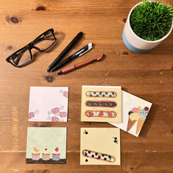 [Cozyca Products]  Memo Pad Block -Three o'clock-