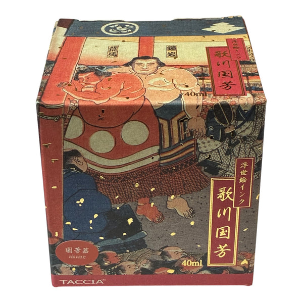 NEW Fountain Pen Ink [TACCIA : Nakabayashi : Ukiyoe Series] Akane