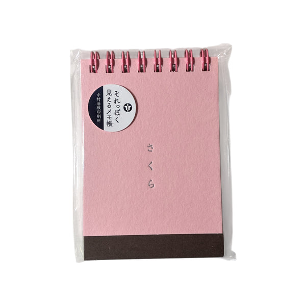 NEW [Nakamura-Insatsu] Memo Pad