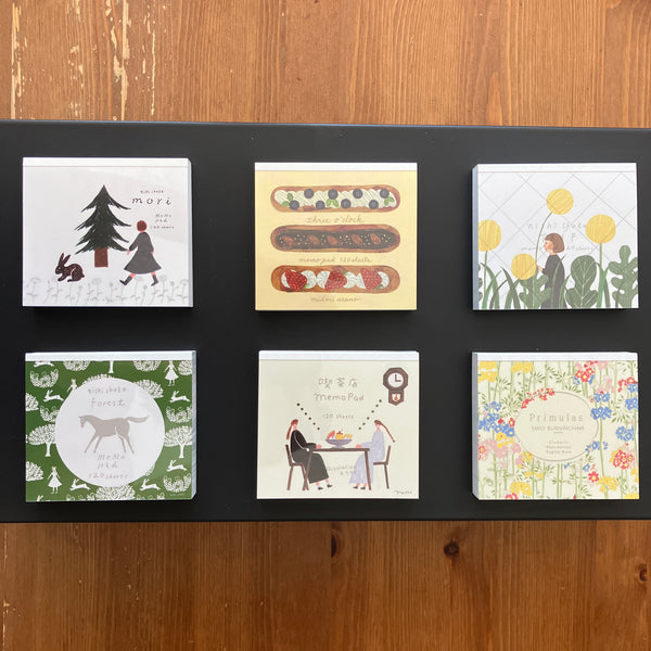 [Cozyca Products]  Memo Pad Block -Three o'clock-