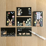 NEW [4legs] Mini Message Card [Rabbit]