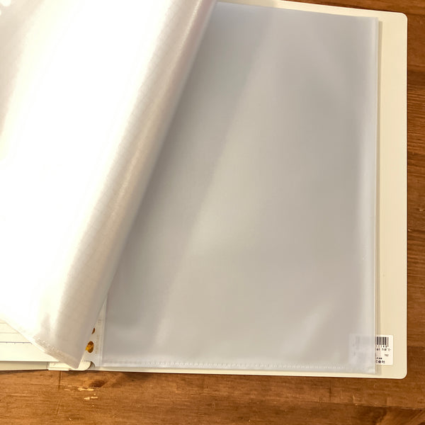 [maruman] Clear Pocket for Binder