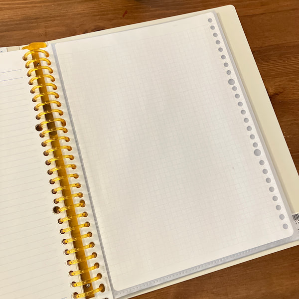 [maruman] Clear Pocket for Binder