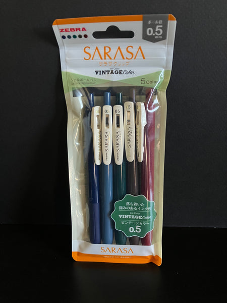 [ZEBRA] SARASA VINTAGE COLOURS 2