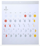 [Replug] The Phase of the Moon Wall Calendar 2026