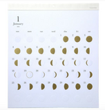 [Replug] The Phase of the Moon Wall Calendar 2026
