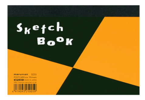 NEW [maruman] Sketch Book Post Card