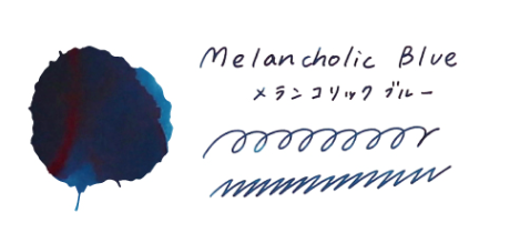 Fountain Pen Ink [Teranishi Chemical Industry : Melancholic Blue]