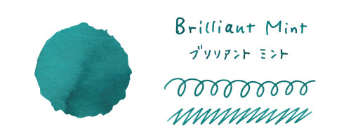 NEW Fountain Pen Ink [Teranishi Chemical Industry : Brilliant Mint]