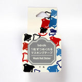 Bande Tape -Chidori Japanese Pattern- Masking Roll Sticker-