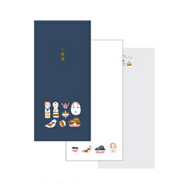 [EL COMMUN] Mini Letter Pad -Japanese Folk Crafts-