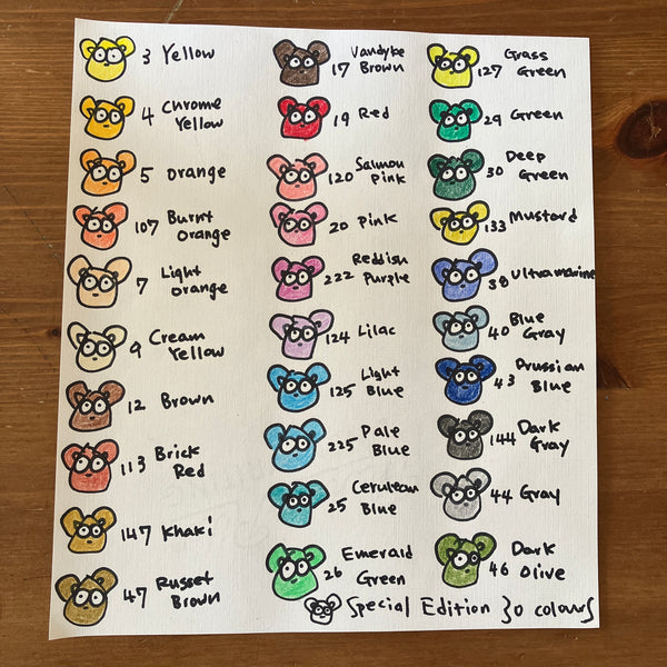 [Sakura Craypas] Coupy- Pencil Special Edition 30 Colours