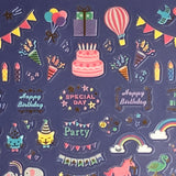 SALE [MIDORI] Sticker Collection - Birthdays  -