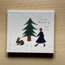 [Cozyca Products] Memo Pad Block -mori-