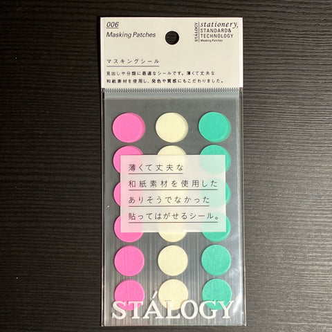SALE [STÁLOGY] Dot Stickers 16 mm [Ice Cream]