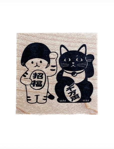 [4legs] Kinoko-neko Stamp