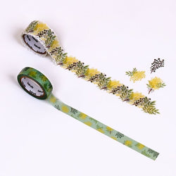 [Bande Tape] Mimosa Flower : Masking Roll Sticker Special Designs