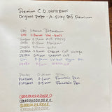 RE-STOCKED Premium C.D. Notebook B5 DAMAGED CORNER [Blank]