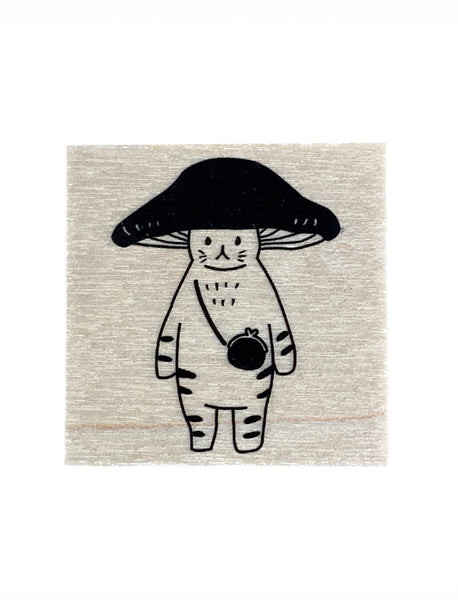 [4legs] Kinoko-neko Stamp