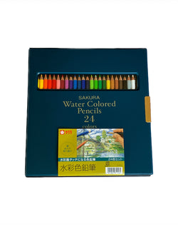 [Sakura Craypas]  Water Coloured Pencil 24 Colours