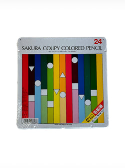 Sakura Coupy Coloured Pencil 24