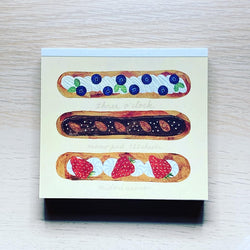 [Cozyca Products]  Memo Pad Block -Three o'clock-