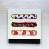 RE-STOCKED Memo Pad Block -Three o'clock-