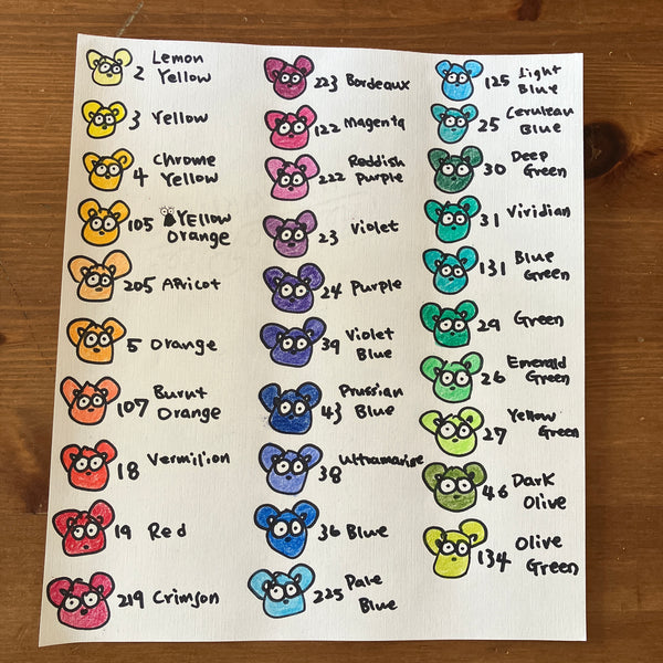 [Sakura Craypas]  Coupy-Pencil Regular 60 Colours