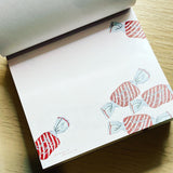 RE-STOCKED Memo Pad Block -Three o'clock-