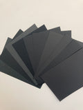 [Kamiterior] Memo Block BLACK Sumi/Siccocu -10 Different Papers-