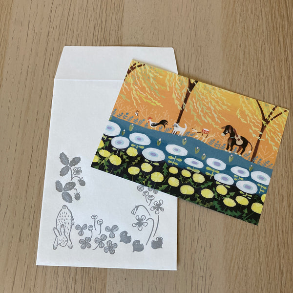 [4legs] Envelope -Rabbits-