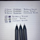 Pentel ENERGEL Limited Edition -0.7mm Bordeaux Black-