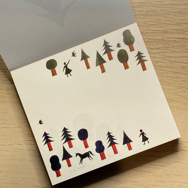 [Cozyca Products] Memo Pad Block -mori-