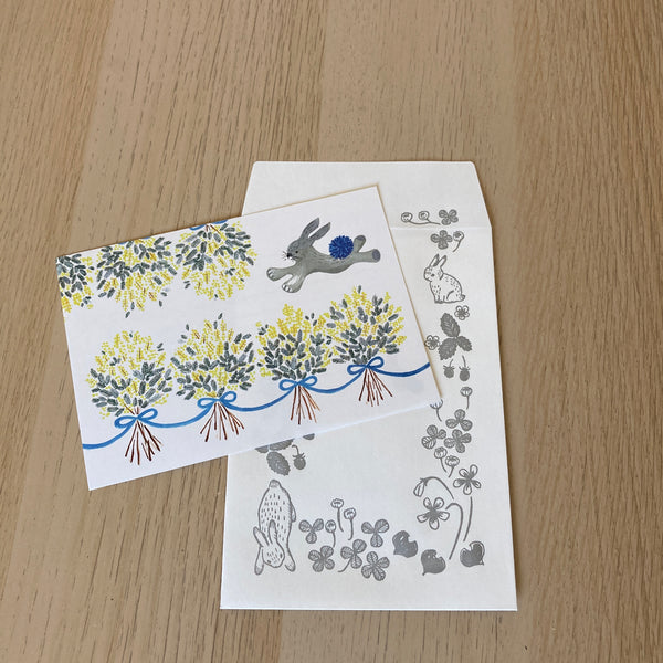 [4legs] Envelope -Rabbits-
