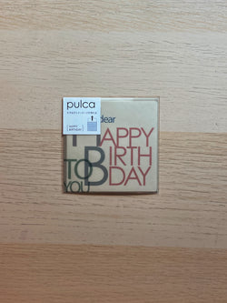 SALE Square Greeting Card [Happy Birthday]