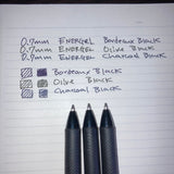 [Pentel] ENERGEL Limited Edition -0.7mm Charcoal Black-