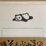 SALE [Furukawashiko] Mini Letter Set -Panda-