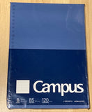 Kokuyo 6mm Ruled with Dots loose Leaf Papers 120 Sheets